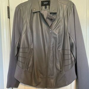 Torrid Charcoal Motto Jacket